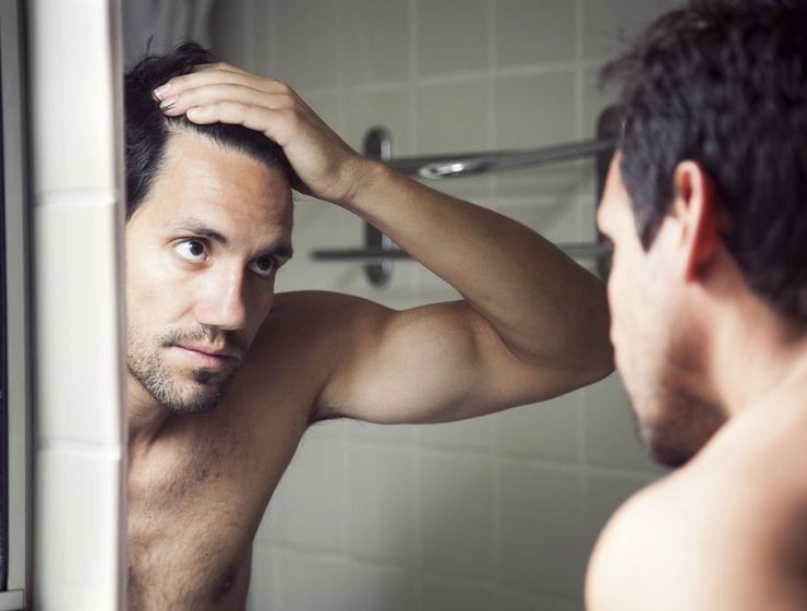 Acupressure Points for Hair Growth And Against Hair Loss Man