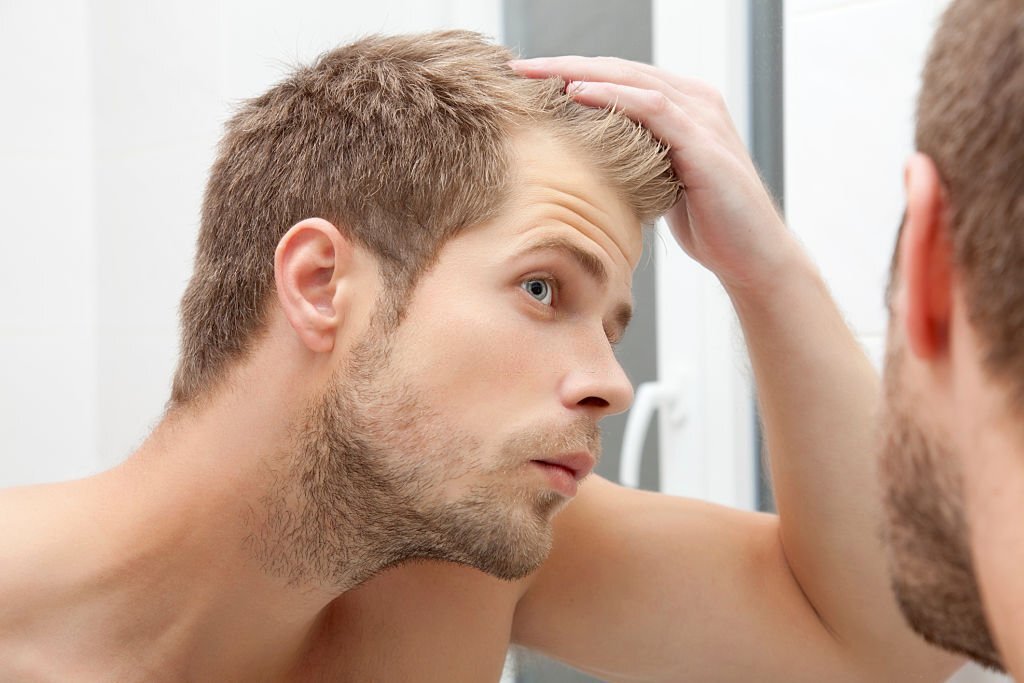 Acupressure Points for Hair Growth And Against Hair Loss Man